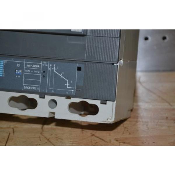 ABB Sace pr211 S6N 600 Amp 600 Volt 4 Pole Breaker S6 N 600A K6TH-4 AG10077568 #11 image