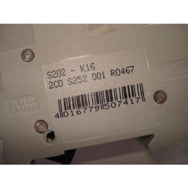 ABB K16A S202 400 Double Pole Circuit Breaker NSNP #2 image