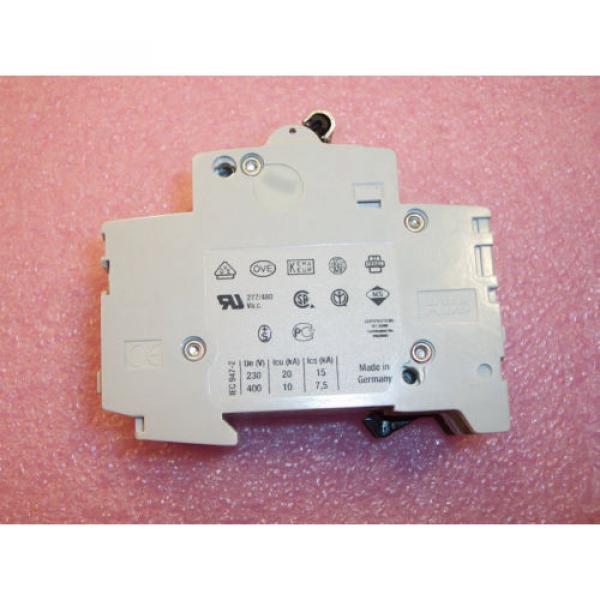 S202-D10 ABB CONTROL 2 POLE 10A 277.480VAC  CIRCUIT BREAKER #2 image