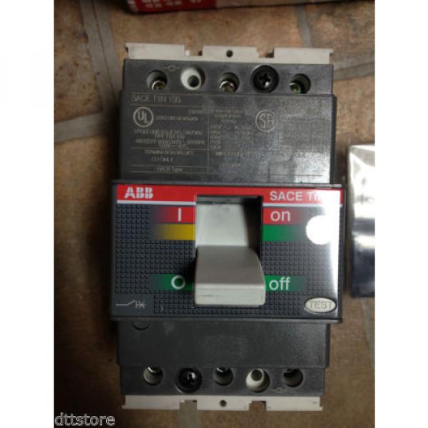 Circuit Breaker - 15 Amp - ABB SACE Tmax Part # T1 N 100 - New w/ Minor Damage #2 image