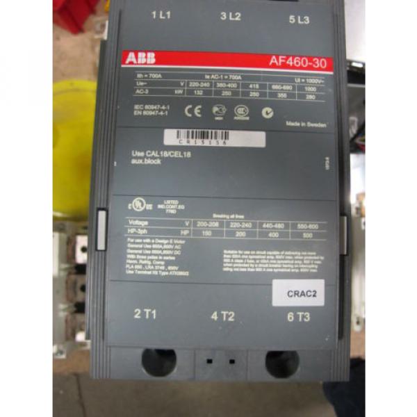 ABB AF460-30 700 Amp Contactor- NEW #1 image