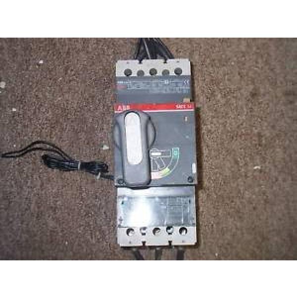 ABB SACE S4 S4N 3 pole 600v 100 amp circuit breaker #1 image