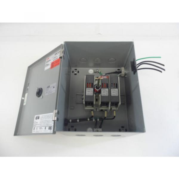 ABB Control Switch Box FJ301-3P , 600V , 3PH , 60Hz. #1 image