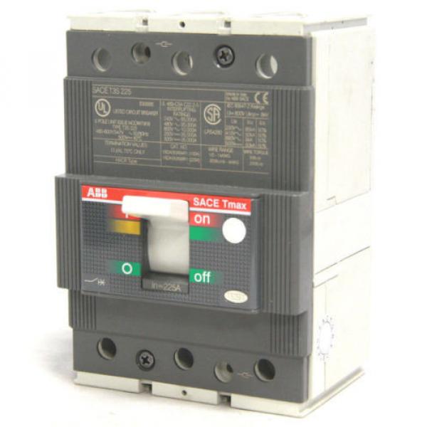 ABB SACE Tmax T3SQ225TW 1SDA053583R1 Circuit Breaker 225A 480-600Y 600V NEW #3 image