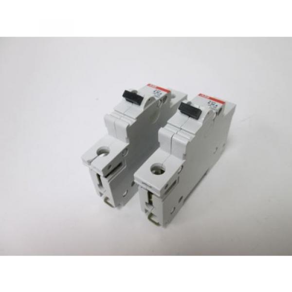 Lot of 2 ABB S 271 K20A Circuit Breakers, 1-Pole, Rating: 240VAC 20A, DIN Rail #1 image