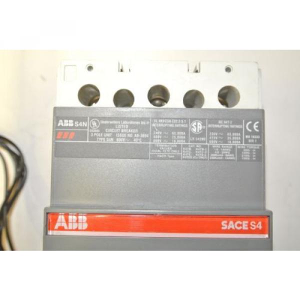 ABB S4N 250 Amp SACE PR211 24 VAC/VDC Shunt #3 image