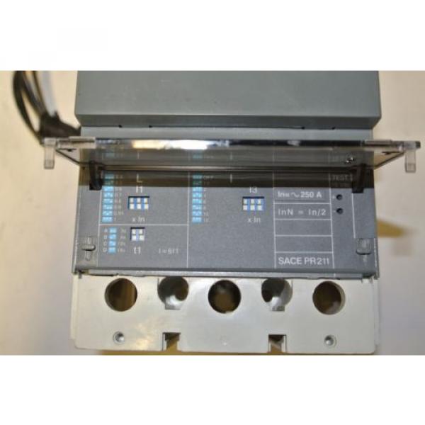 ABB S4N 250 Amp SACE PR211 24 VAC/VDC Shunt #4 image