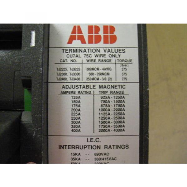 ABB Circuit Breaker MG816015 , 250 amp , 3 pole #6 image