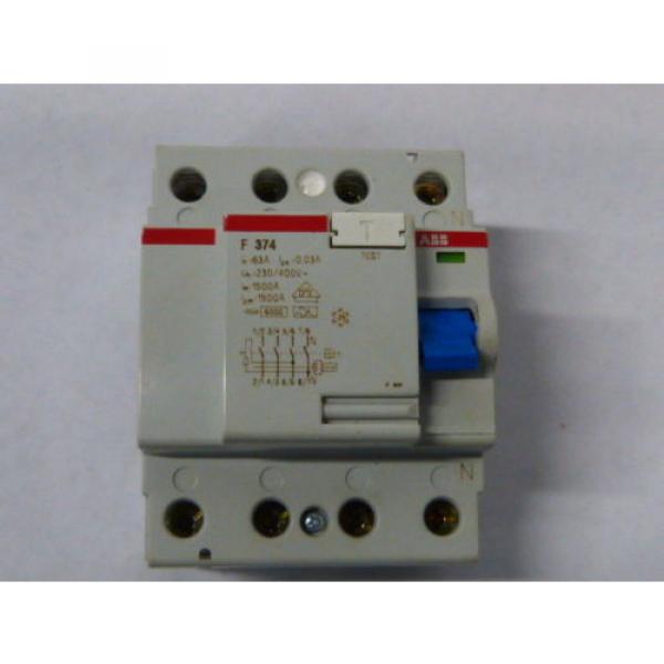 ABB F374 Circuit Breaker 25A 4Pole  NEW IN BOX #1 image