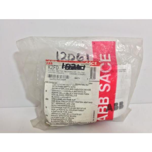 FACTORY SEALED! ABB FIXED DEPTH MECHANISM K2FD S1/S2 #1 image