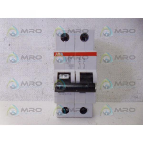 ABB S202-B10 CIRCUIT BREAKER 2P 400V *NEW NO BOX* #1 image