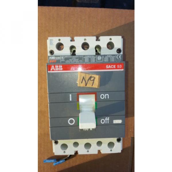 ABB S3N SACE S3 150A YO 24V DC/AC AUX 3A 400 VAC #1 image