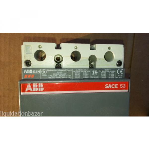 ABB S3N SACE S3 150A YO 24V DC/AC AUX 3A 400 VAC #2 image