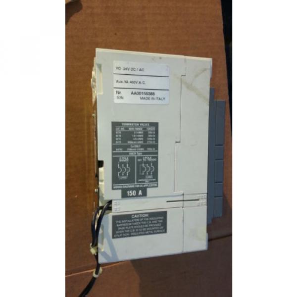 ABB S3N SACE S3 150A YO 24V DC/AC AUX 3A 400 VAC #3 image