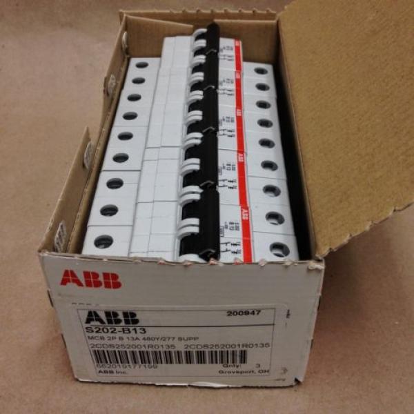 ABB S202-B13 Miniature Circuit Breaker NEW #4 image