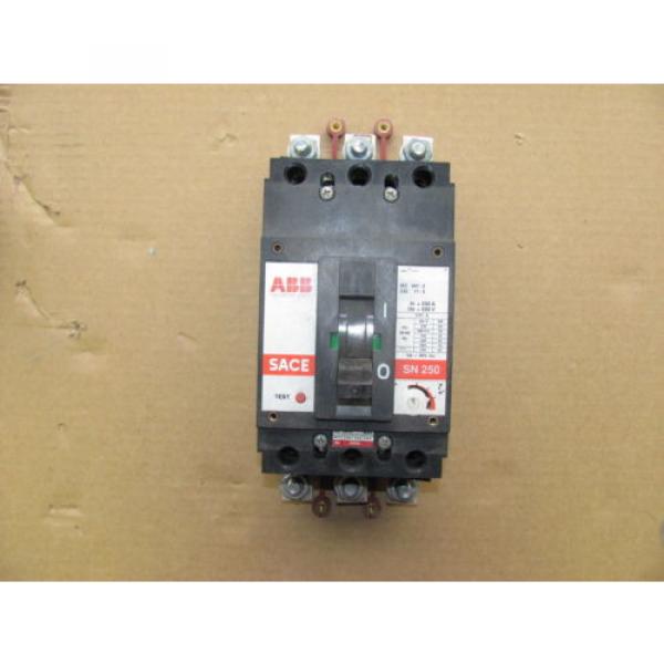 ABB adjustable circuit breaker, SACE SN 250, 250 Amp, 3-pole #3 image