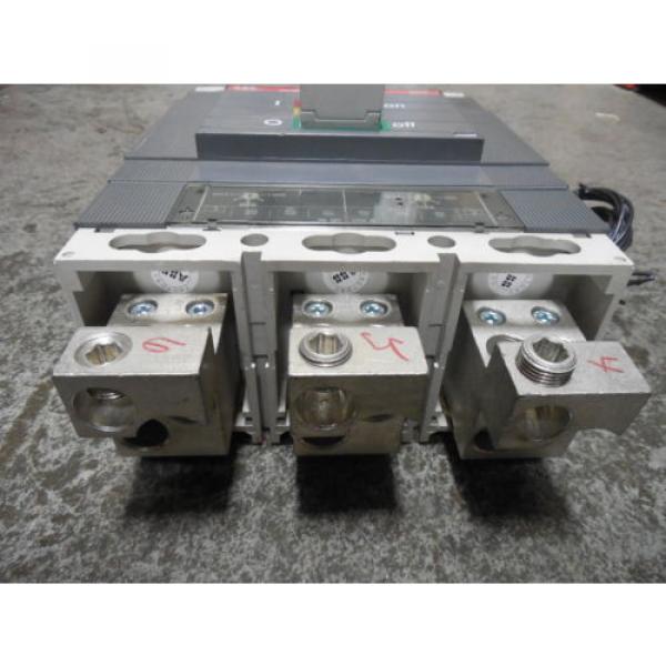 USED ABB S6N SACE S6 Circuit Breaker 600 Amps 600VAC w/ Aux. Switch / Bell Alarm #2 image