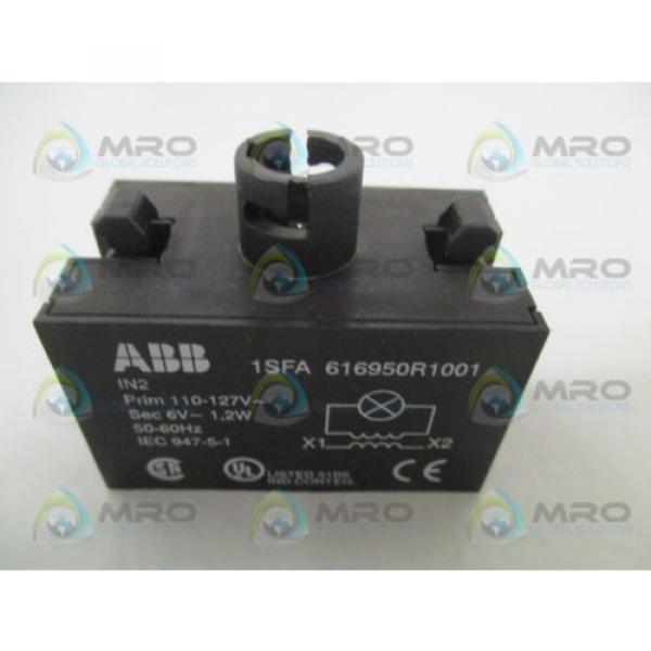 ABB 1SFA616950R1001 TRANSFORMER BLOCK 110-127V  *NEW NO BOX* #1 image