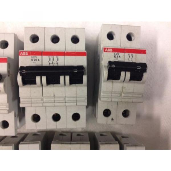 Lot of 13 ABB Circuit Breakers S271, S272, S273               1c #3 image