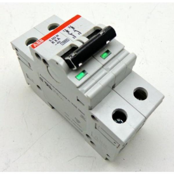 ABB K6A S282W 2-Pole Circuit Breaker #1 image