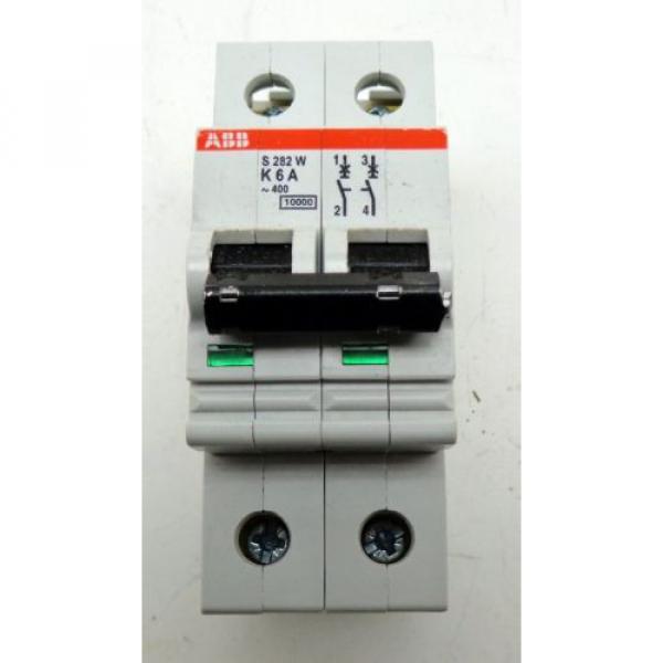 ABB K6A S282W 2-Pole Circuit Breaker #2 image