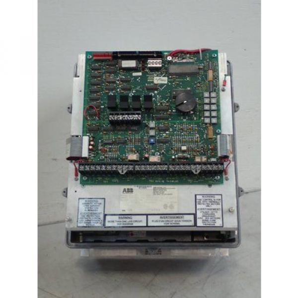 USED ABB G01700 AC DRIVE,G01700A00, 3-PHASE, 208-460 VAC,BOXZM #4 image