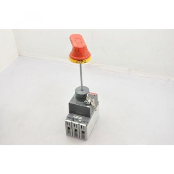 ABB T1N Tmax 20A Circuit Breaker With Handle And Key Lock 10 1/4&#034; Shaft Height #1 image