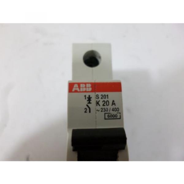 Used ABB S201 K 20A Circuit Breaker #2 image