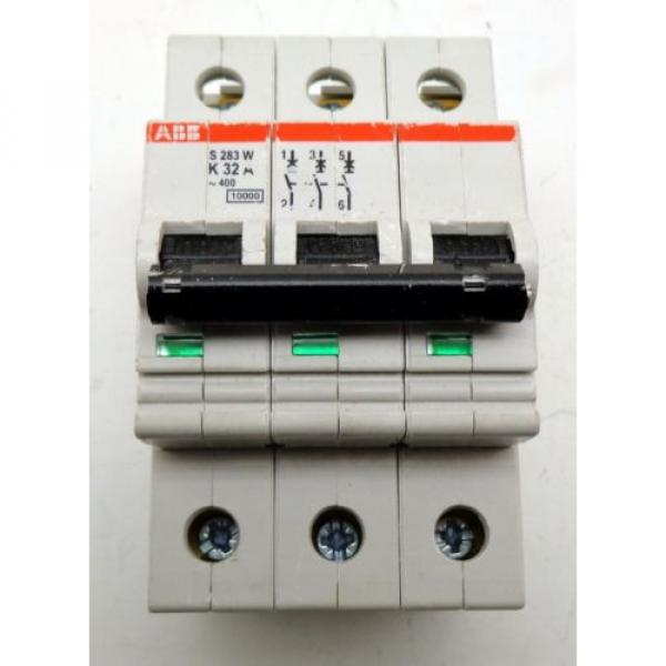 ABB K32A S283W 3-Pole Circuit Breaker #2 image