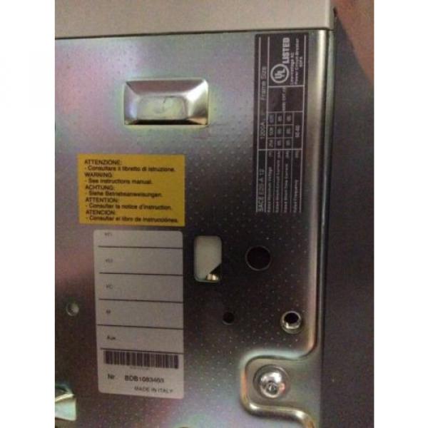 ABB Circuit Breaker E2S-A 12 1200 Amp SACE Emax E2 PR121/P Trip Unit #3 image