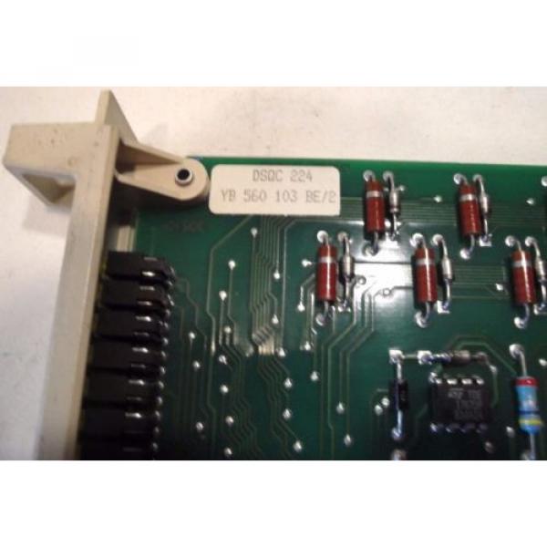 ABB Robotics  YB 560 103 BE/2   Analog Output Board  DSQC 224 #4 image