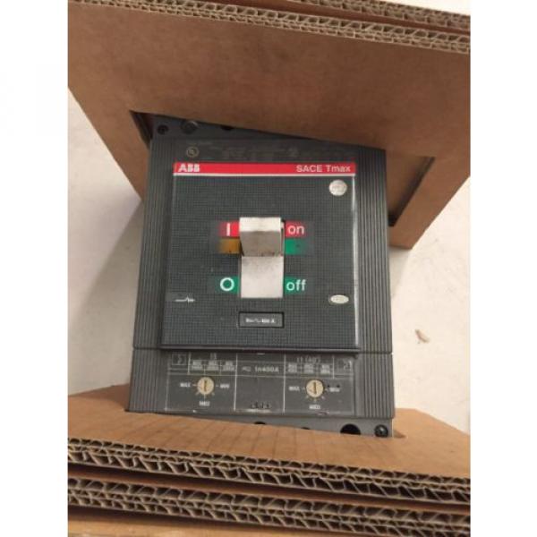 ABB TMAX SACE T5N400 400A 2P CIRCUIT BREAKER #1 image