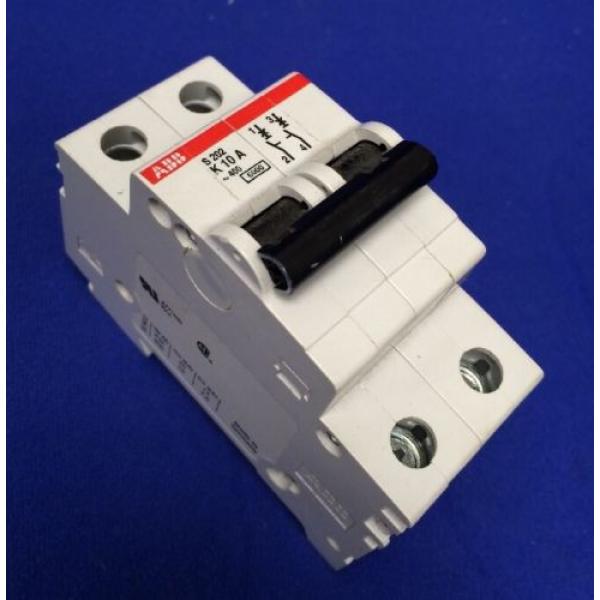 ABB S202-K10A CIRCUIT BREAKER 2-POLE 10AMP 230/400V #1 image