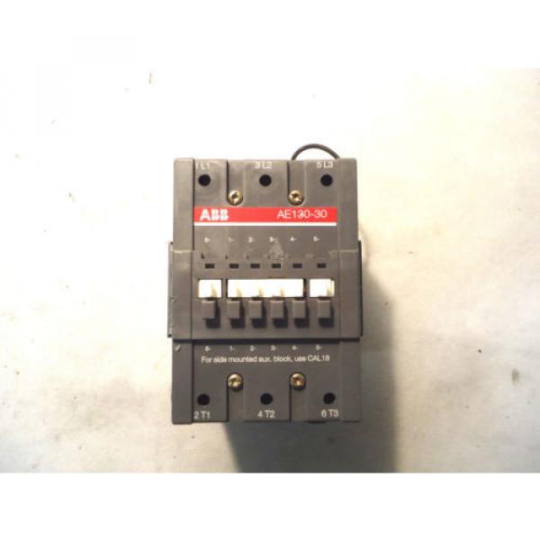 ABB AE130-30 160 AMP 24V COIL CONTACTOR #1 image