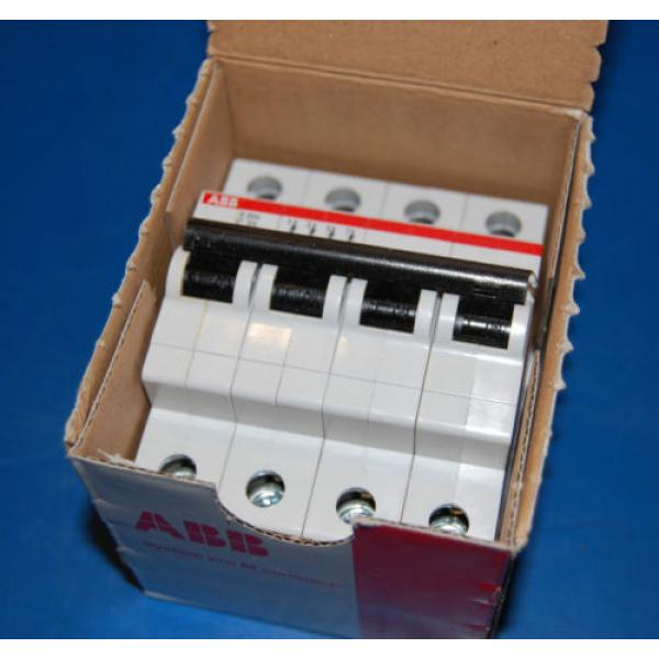 ABB 82100001711-G Breaker S204, C25, 6KA, 4P, S5  § #2 image