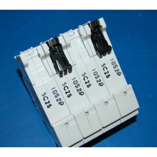 ABB 82100001711-G Breaker S204, C25, 6KA, 4P, S5  § #5 image