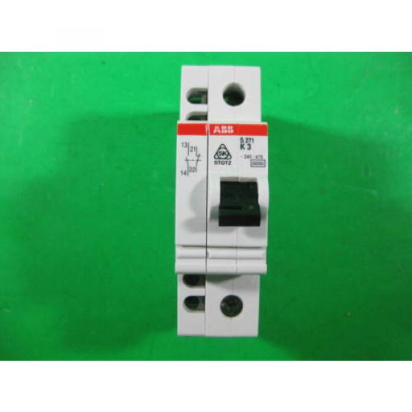 ABB Circuit Breaker 3A -- S271-K3 -- (Lot of 4) New #2 image