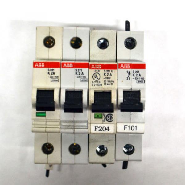 (Lot of 47) ABB Various S281-201-271-201P-201U Circuit Breakers 0.2A 0.5A 1A 2A #4 image