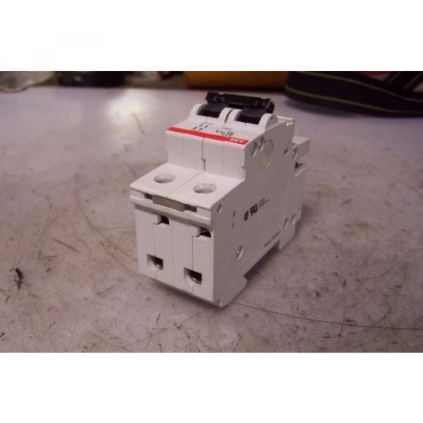 ABB 15 AMP CIRCUIT BREAKER 277/480 VAC 2 POLE DINRAIL MOUNT S272-KS15A #4 image