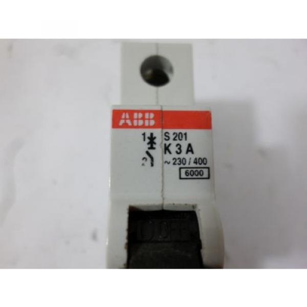 Used ABB S201-K3 Circuit Breaker #2 image