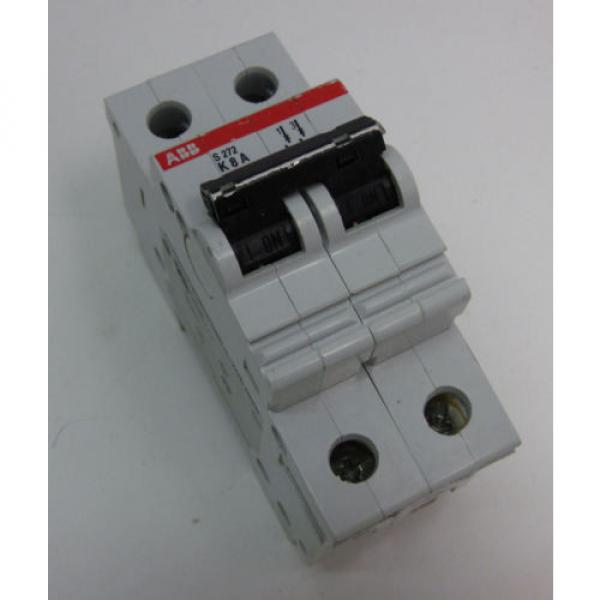 ABB MINI CIRCUIT BREAKER TYPE K TWO POLE 8A S272-K8 #1 image