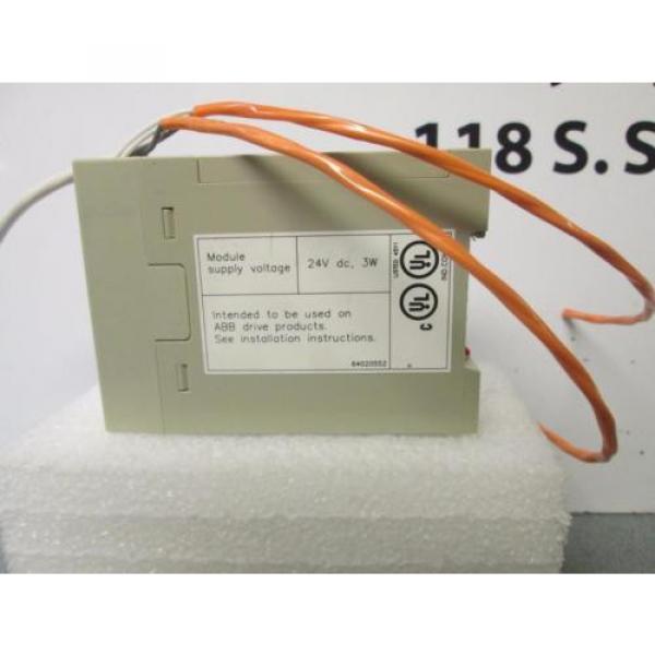 ABB NFLN-01 FLN Adapter Module 24V 3W Din-Rail for VFD Drive #2 image