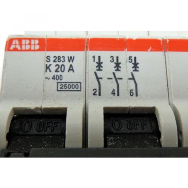 ABB K20A S283W 3-Pole Circuit Breaker #3 image