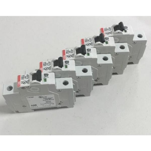 Lot of 5 - ABB S201 K20 A 1 Pole 240 Volt Circuit Breaker #2 image