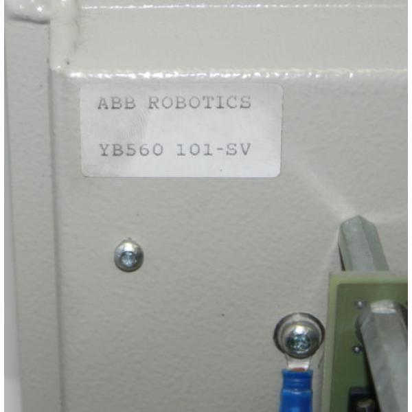 ABB ROBOTICS YB560-101-SV PC BOARD MONITOR LCD W/ YB560103-BR BOARD #3 image