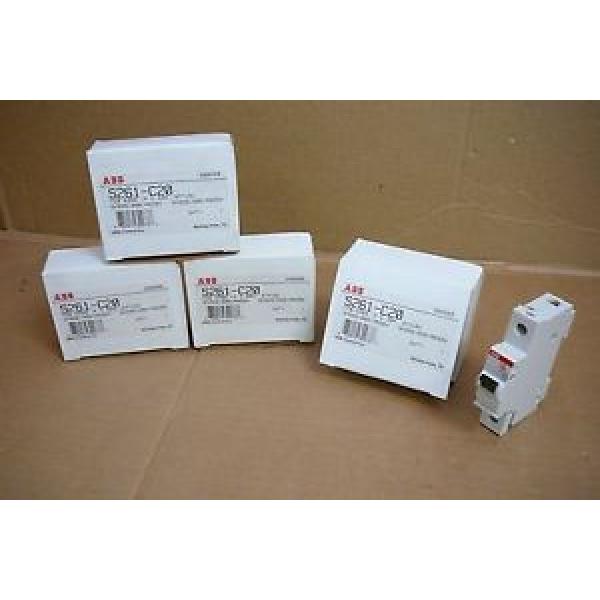 S261-C20 ABB Asea Brown Boveri New In Box Circuit Breaker S261C20 #1 image