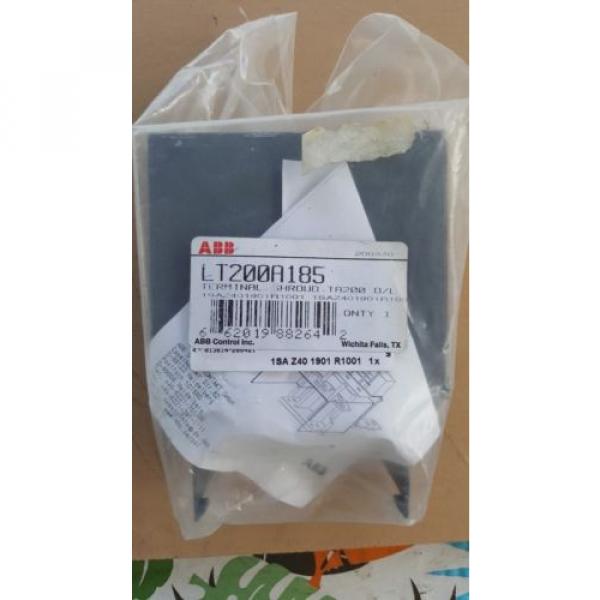 ABB LT200A185  1SAZ401901R1001 terminal shroud    NEW #1 image