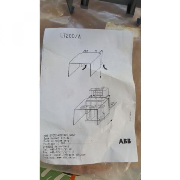 ABB LT200A185  1SAZ401901R1001 terminal shroud    NEW #5 image