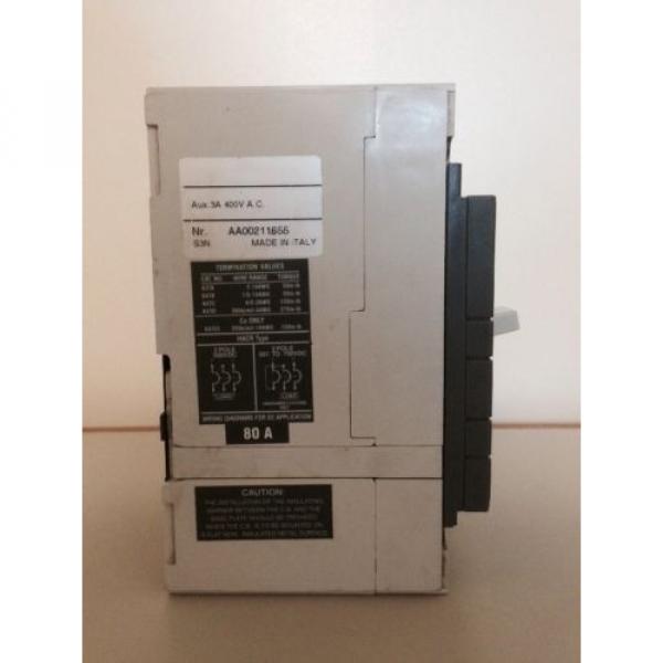 ABB sace s3 80 Amp Circuit Breaker #2 image