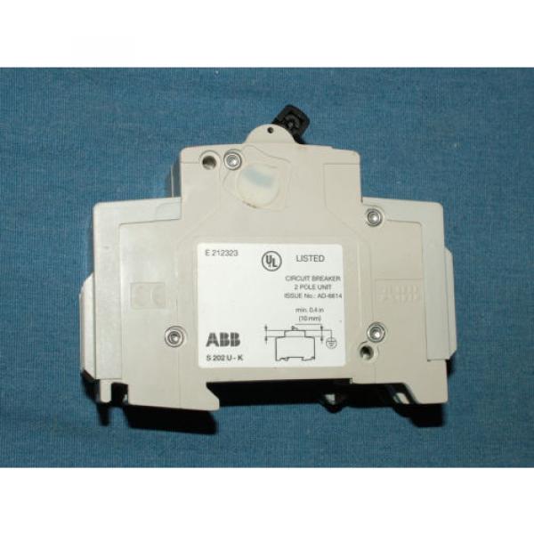 ABB  S202U-K6  6 amp Circuit Breaker 240V #2 image